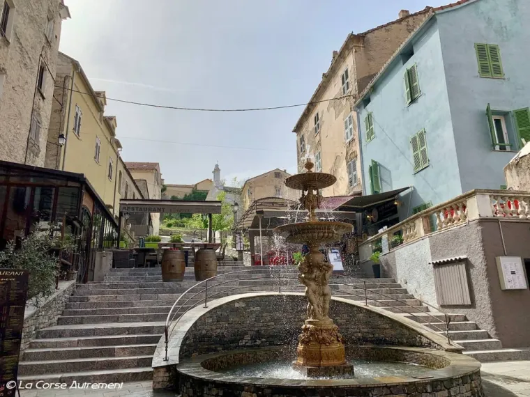 La procession dans Corte 24 mars jusqu'au 31 mars, Moltifao, TAXI BENJI